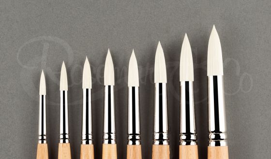 IVORY POINTED ROUND - 24" HANDLE