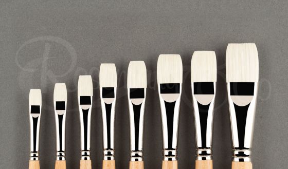 IVORY SHORT FLATS - 24" HANDLE