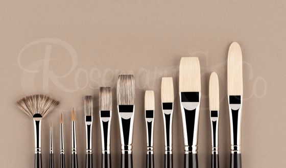 THE ALLA PRIMA OIL BRUSH SET