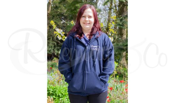 ROSEMARY & CO ZIPPED HOODIE