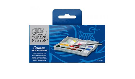 W&N COTMAN WATERCOLOUR SKETCHERS POCKET BOX SET
