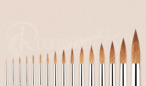 Rosemary & Co Artists Brushes - If you haven't tried our new Red Dot  Collection brushes yet, you might want too! We're getting so much lovely  feedback. My favourite so far was “