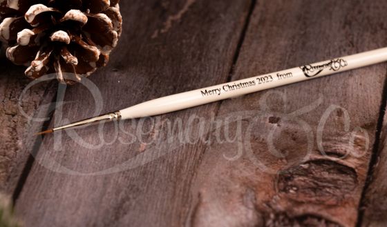 *Christmas Pointed Red Sable Brush - 2023*