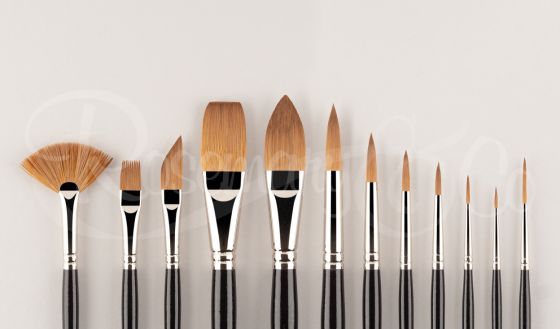 Rosemary & Co : Oil And Acrylic Brush Set Of 10