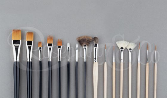 Rosemary & Co : Watercolor Brush : Set of 3