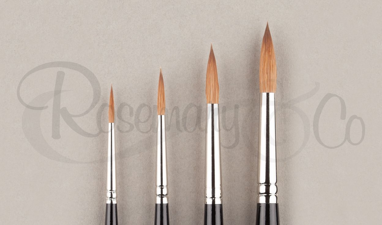 7pcs set Professional Sable Hair Paint Brush Set Gouache Oil Painting Brush Miniature Art Brushes Art Supplies Buy cheaply on