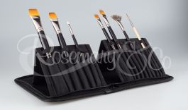 Rosemary & Co Small Brush Case with Stand