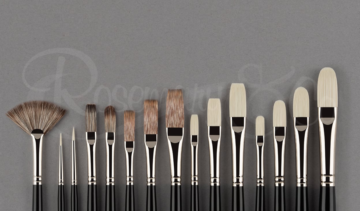 THE ALLA PRIMA OIL BRUSH SET