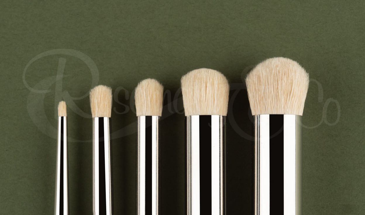 Rosemary & Co Red Dot Spotters Synthetic Brushes Full Range Fast