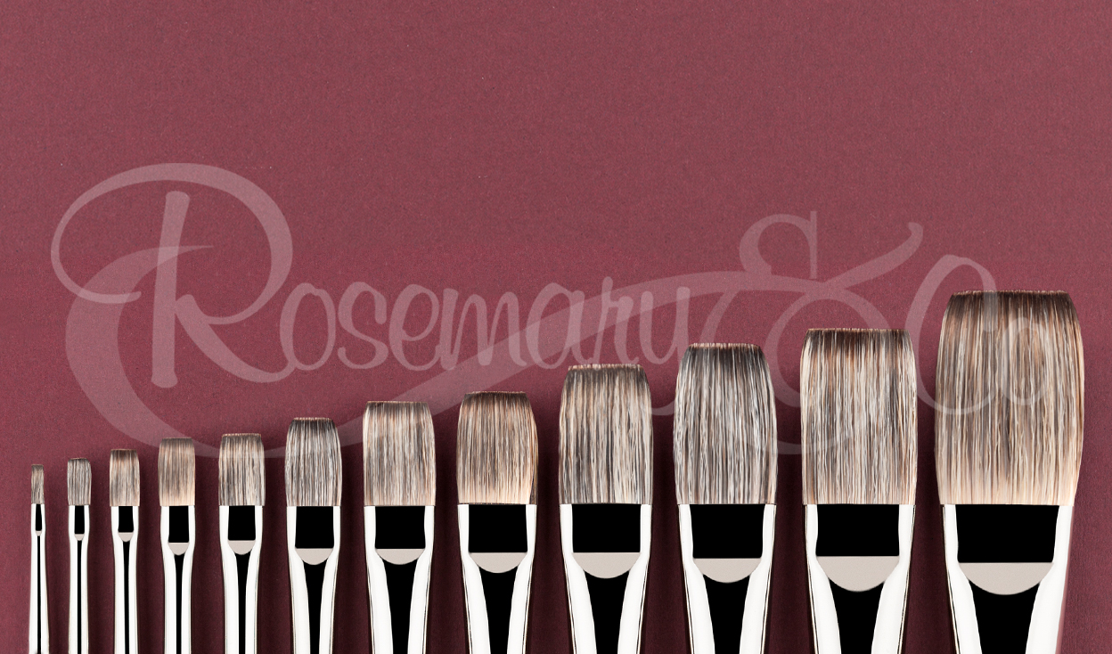 Rosemary & Co : Alla Prima Oil Brush : Set of 15
