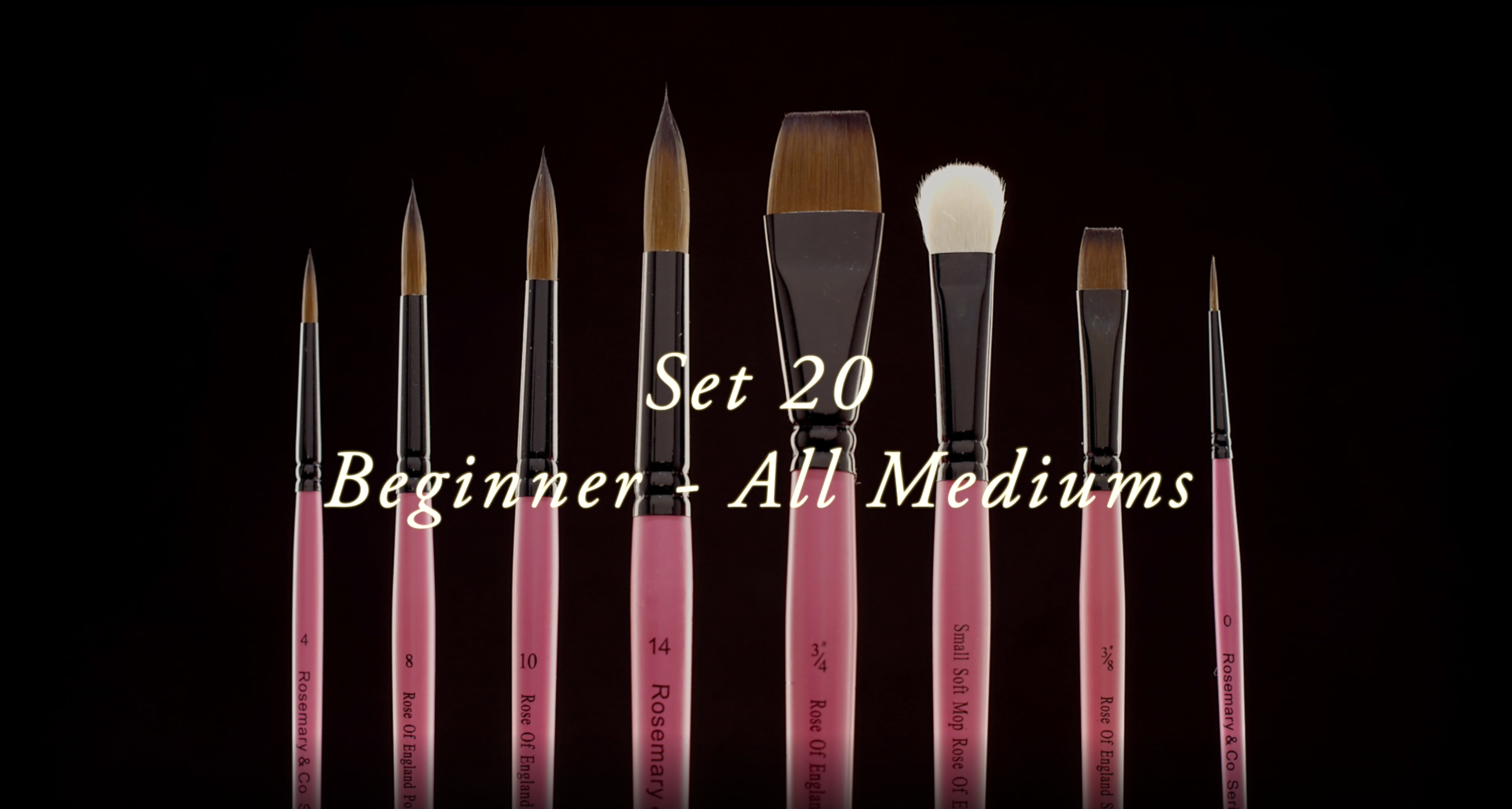 SET 20. BEGINNER - ALL MEDIUMS
